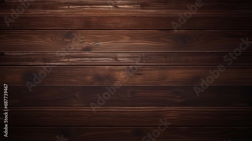 Exquisite and dark wooden background  emphasizing warmth and style