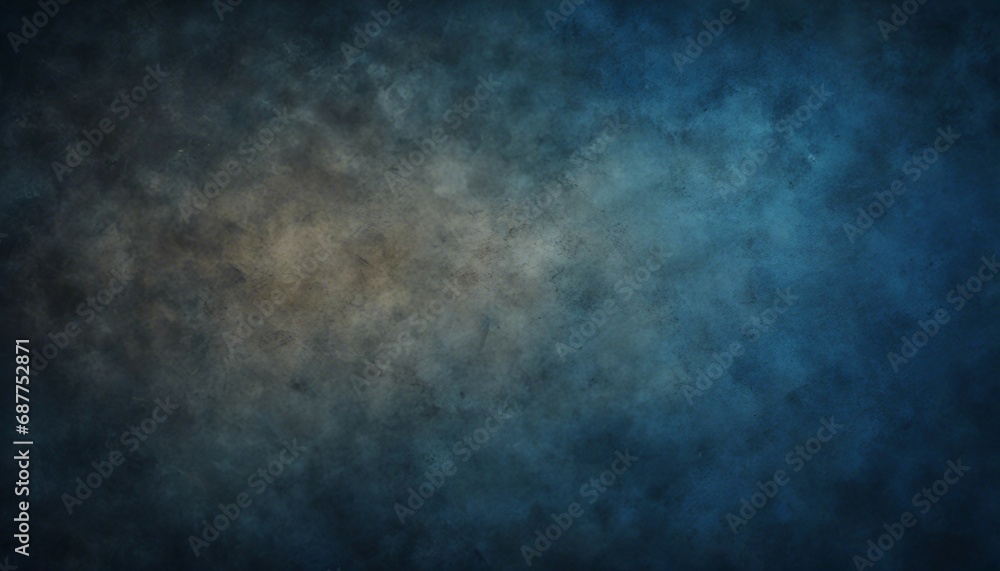 Grunge blue background with space for your text or image.