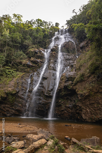 cachoeira na cidade de Rio Acima  Estado de Minas Gerais  Brasil