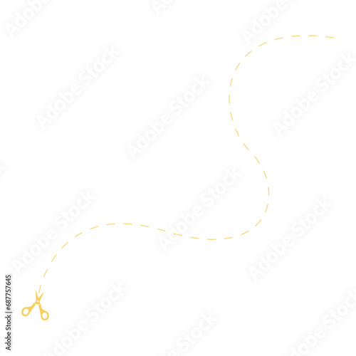 Gold Scissor Element