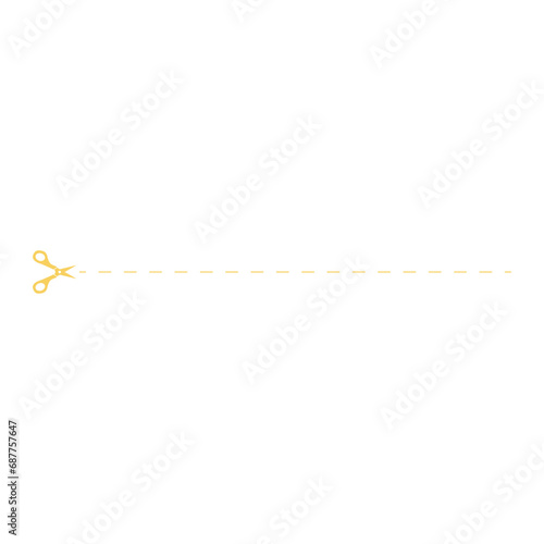 Gold Scissor Element