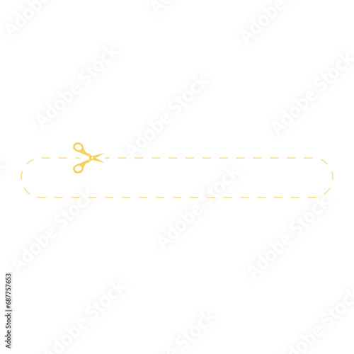Gold Scissor Element