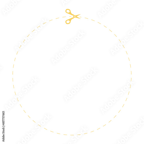 Gold Scissor Element