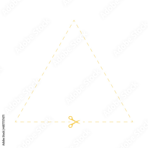 Gold Scissor Element