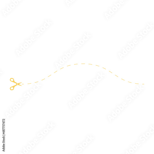 Gold Scissor Element