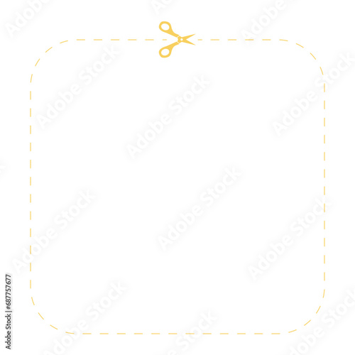 Gold Scissor Element