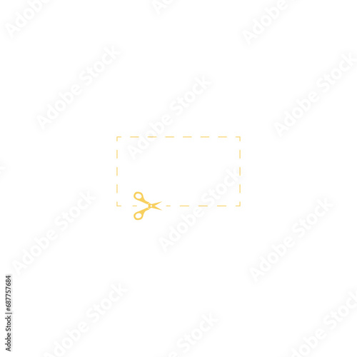 Gold Scissor Element