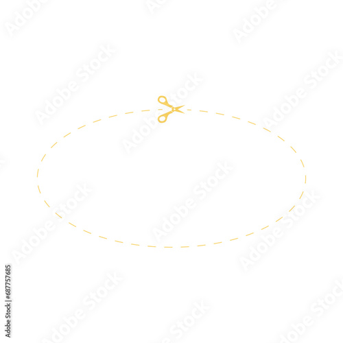 Gold Scissor Element