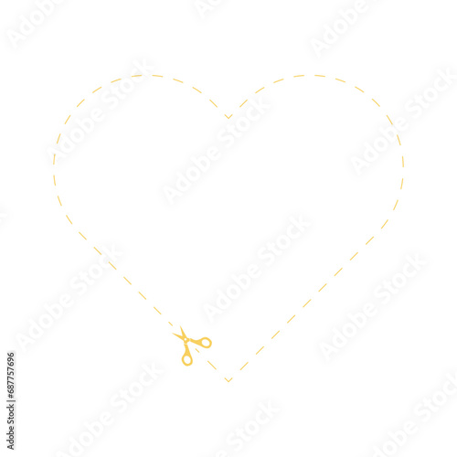 Gold Scissor Element