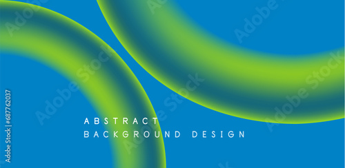Abstract vector backdrop with fluid, geometric elements. Harmonious blend of form and color, evoking dynamic and captivating visual landscape for wallpaper, banner, background, landing page