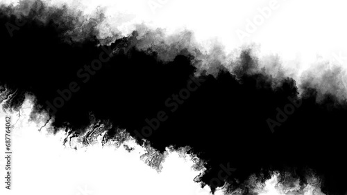 Wallpaper Mural 4K Ink pattern. Liquid swirl. Mud fluid spreading dirty grunge texture spatters oil watercolor design mystery abstract. ink spatter paper. drop. overlay. Liquid spill spreading copy space background. Torontodigital.ca