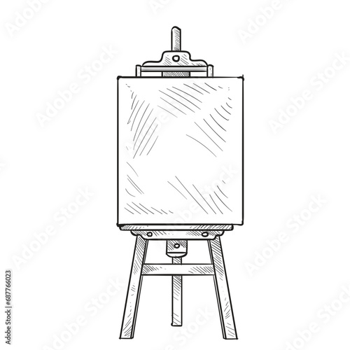 canvas handdrawn illustration