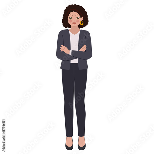 business woman illustration