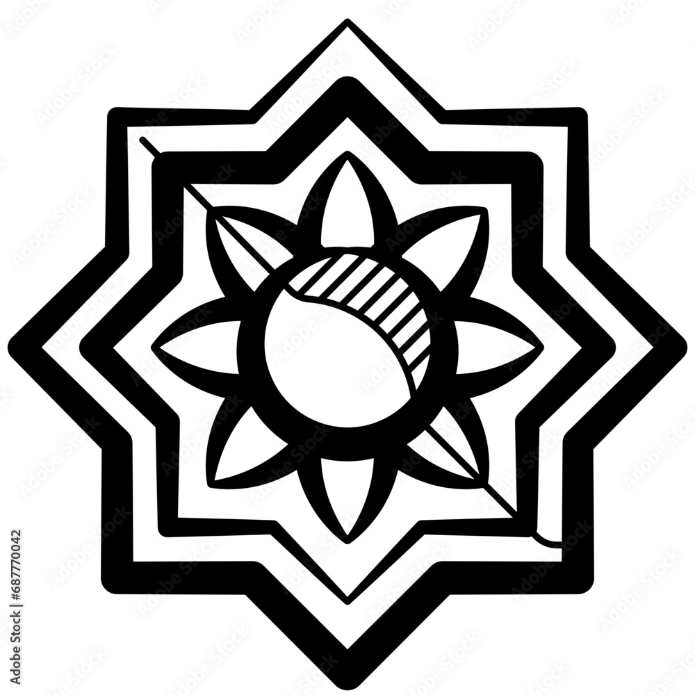 Mandala Icon Mandala Icon