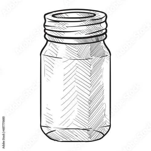 jars handdrawn illustration