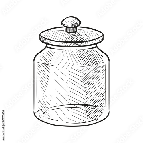 jars handdrawn illustration