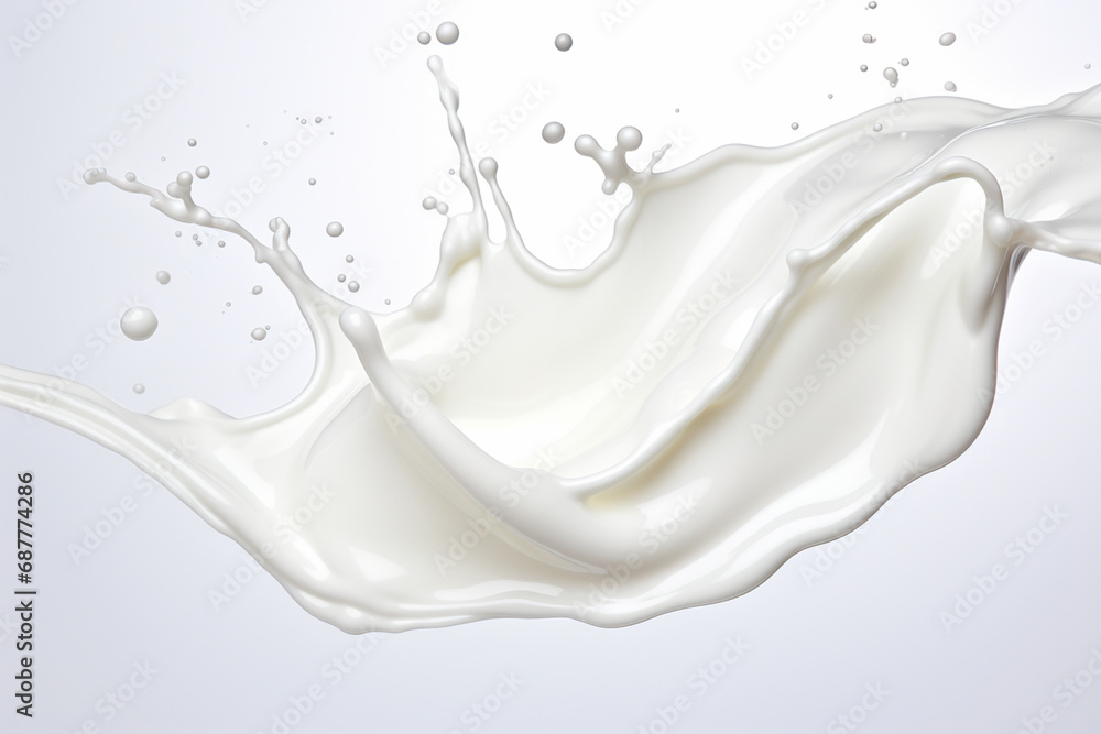 Milk. Splashes of milk. Generative AI. Milk. Splashes of milk. Generative AI.