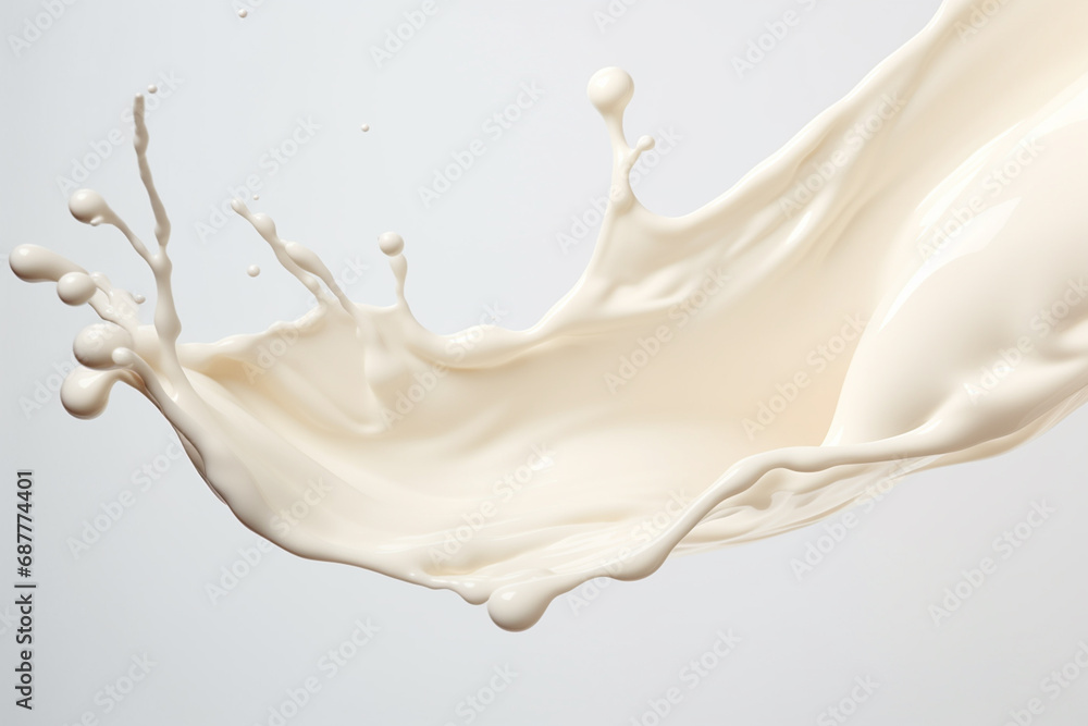 Milk. Splashes of milk. Generative AI. Milk. Splashes of milk. Generative AI.