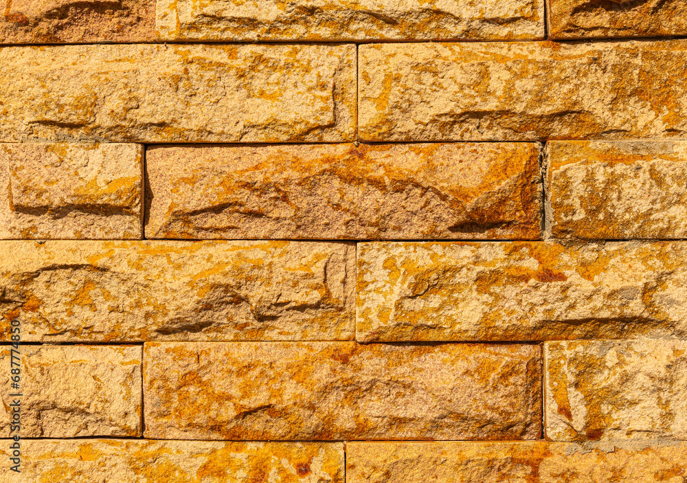 Background Sandstone patterned walls in my house. Background Sandstone patterned walls in my house.