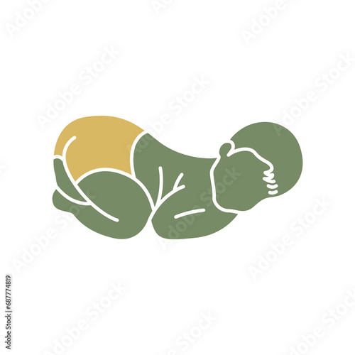 Cute Baby Kids Silhouette 4