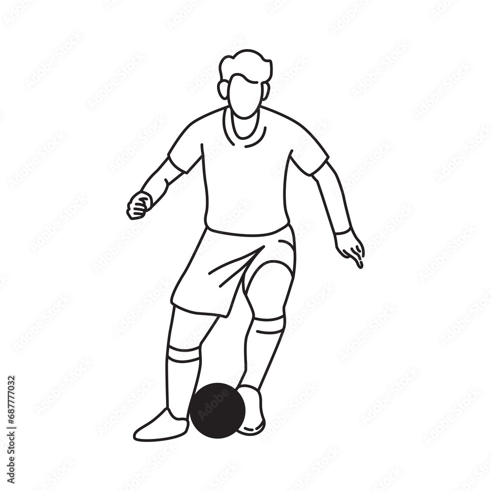 Football Player Pose 1