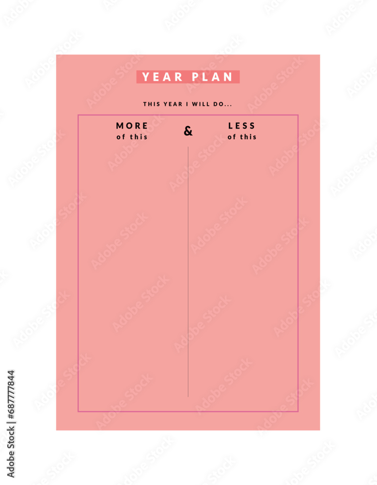 Year Planner. (Happiness) Vector illustration. Year Planner. (Happiness) Vector illustration.