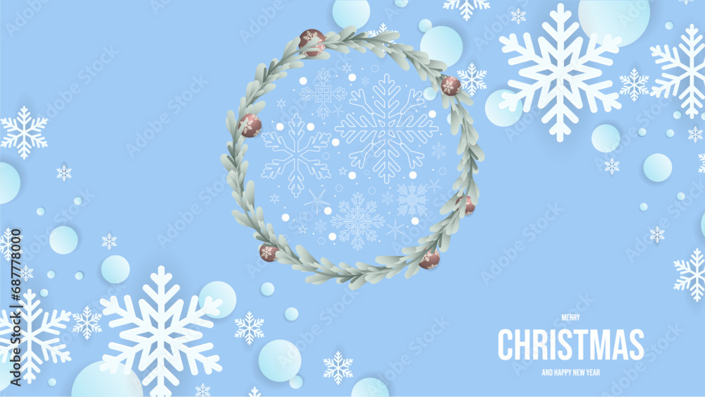 Merry Christmas and Happy New Year background ,element in Christmas holiday , Flat Modern design , illustration Vector EPS 10 Merry Christmas and Happy New Year background ,element in Christmas holiday , Flat Modern design , illustration Vector EPS 10