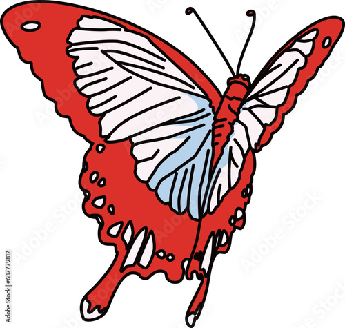 蝶々（butterfly）(eps)