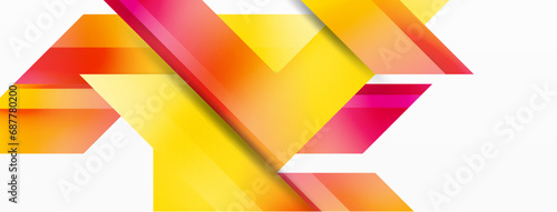 Dynamic minimalist abstraction with play of straight gradient lines. Interplay of colors and precise alignment creates an ever-moving tapestry, offering both simplicity and visual allure