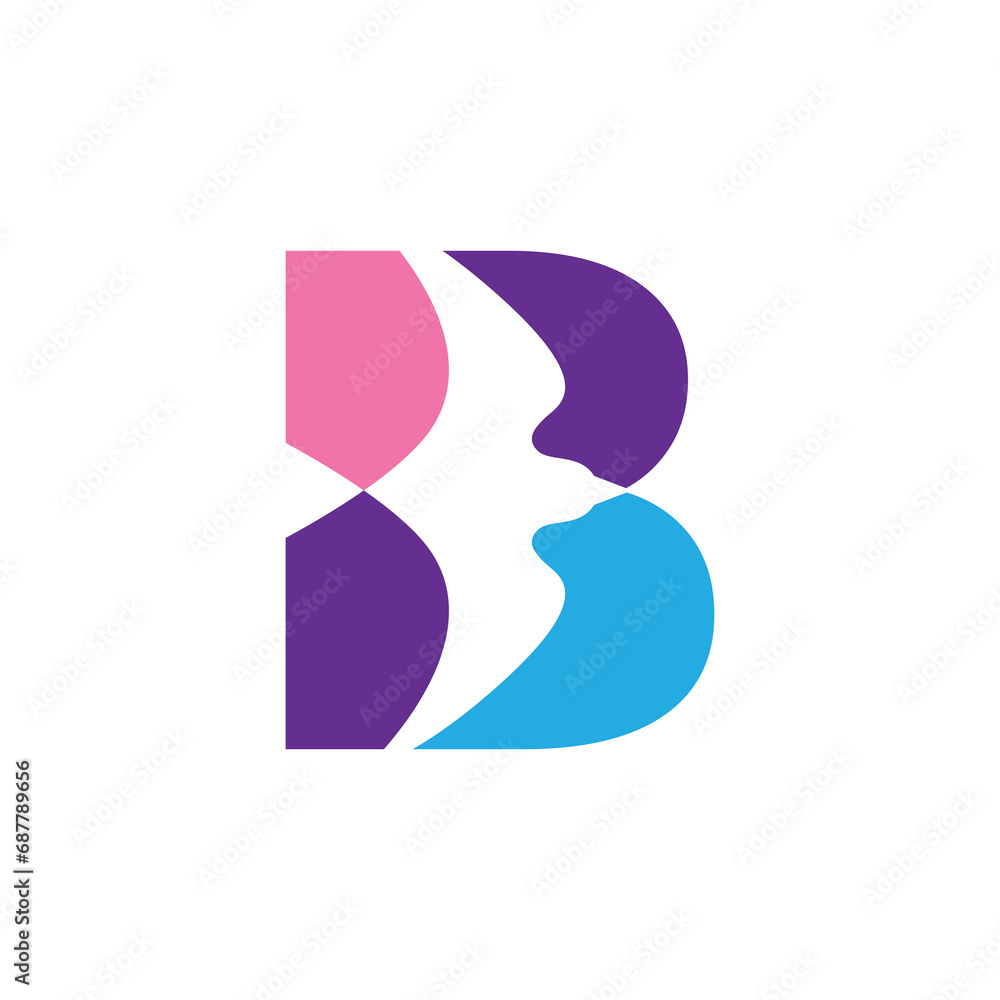 letter b bird nature animal freedom company brand modern logo design graphic vector letter b bird nature animal freedom company brand modern logo design graphic vector