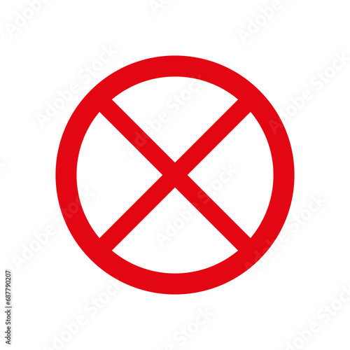 Free Download Absolutely no stop road sign. Vector illustration. EPS 10. - GFXLoad