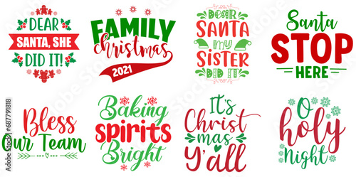 Christmas and Holiday Trendy Retro Style Illustration Collection Christmas Vector Illustration for Book Cover, Postcard, Printing Press
