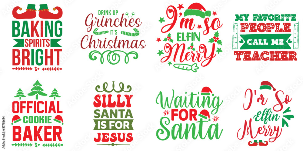 Happy Holiday and Winter Labels And Badges Collection Christmas Vector Illustration for Label, Gift Card, Stationery Happy Holiday and Winter Labels And Badges Collection Christmas Vector Illustration for Label, Gift Card, Stationery