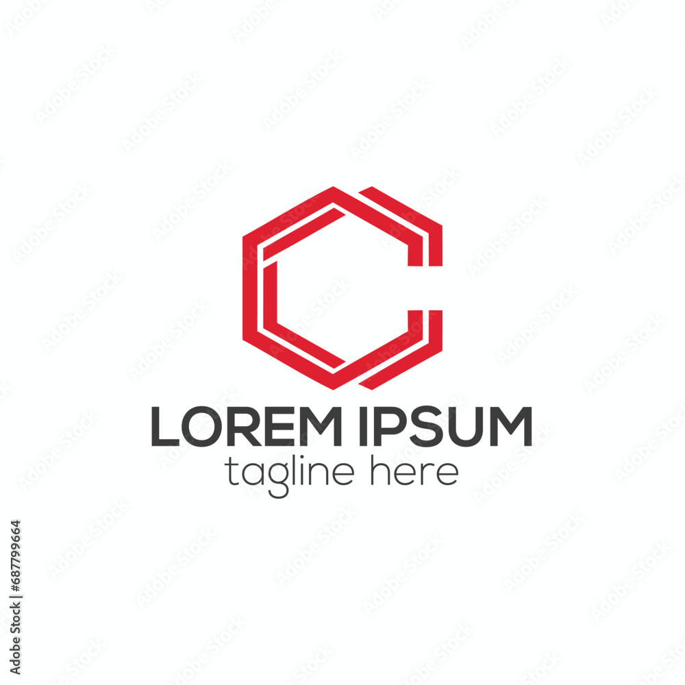 Modern initial C letter logo design concept isolated vector template illustration Modern initial C letter logo design concept isolated vector template illustration