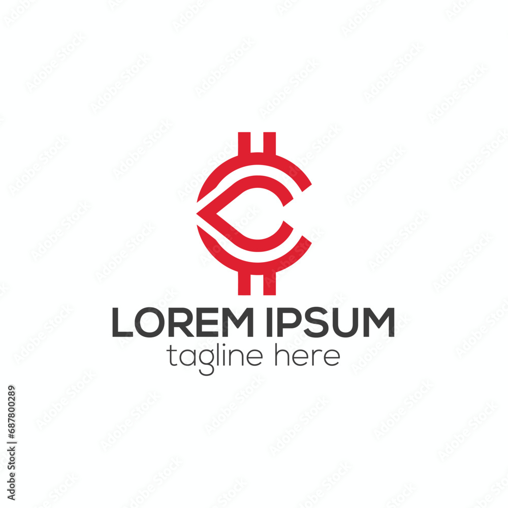 Modern initial C letter logo design concept isolated vector template illustration Modern initial C letter logo design concept isolated vector template illustration
