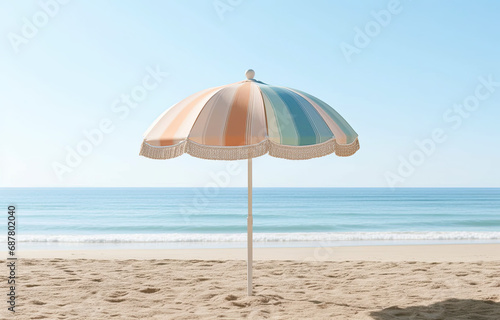 umbrella on the beach © adince