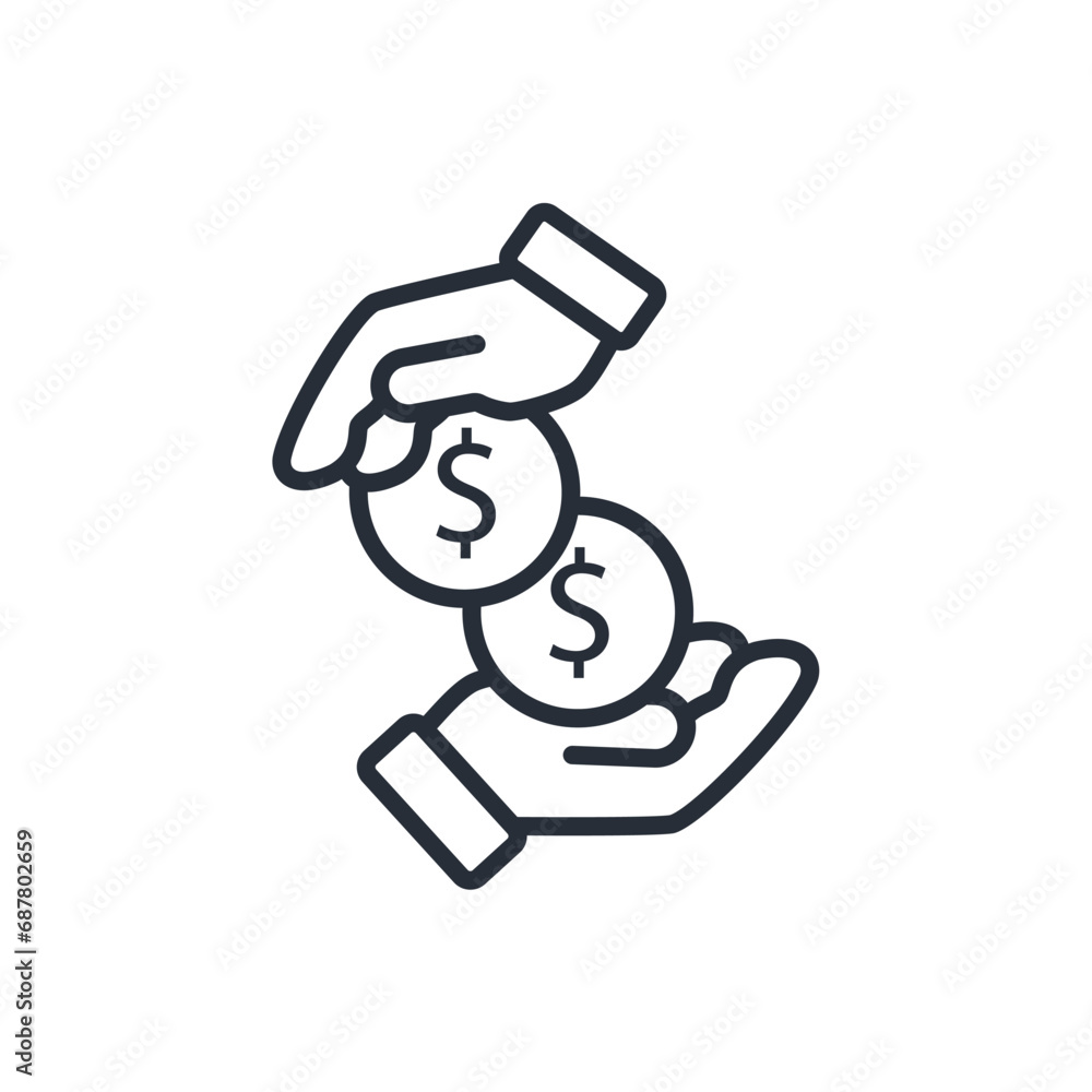 payment icon. vector.Editable stroke.linear style sign for use web design,logo.Symbol illustration. payment icon. vector.Editable stroke.linear style sign for use web design,logo.Symbol illustration.