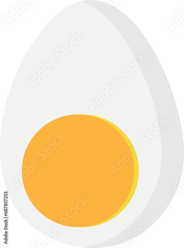 Ester egg vector design. Ester egg shape.