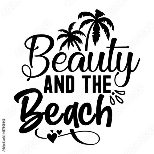 Beauty and the Beach svg