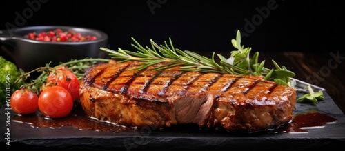 Affordable and tasty pork BBQ steak.