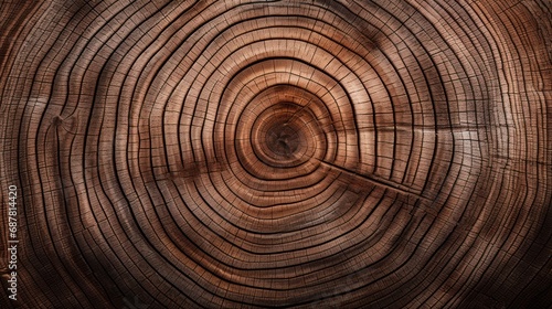  section of the trunk with annual rings ,texture of wood