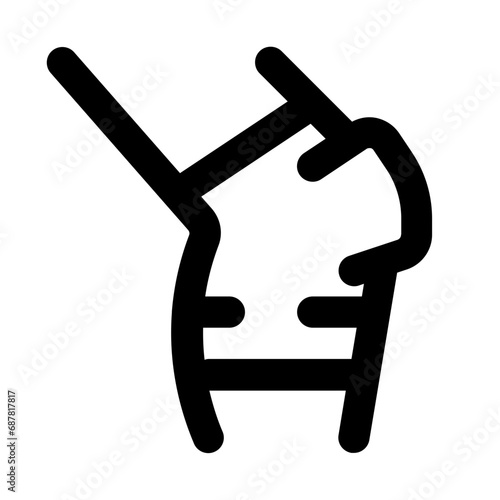 Kneepad Line UI Icons