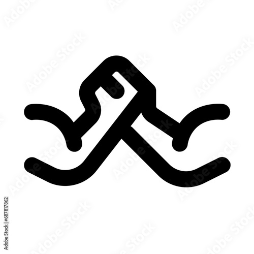 Wrestling Line UI Icons