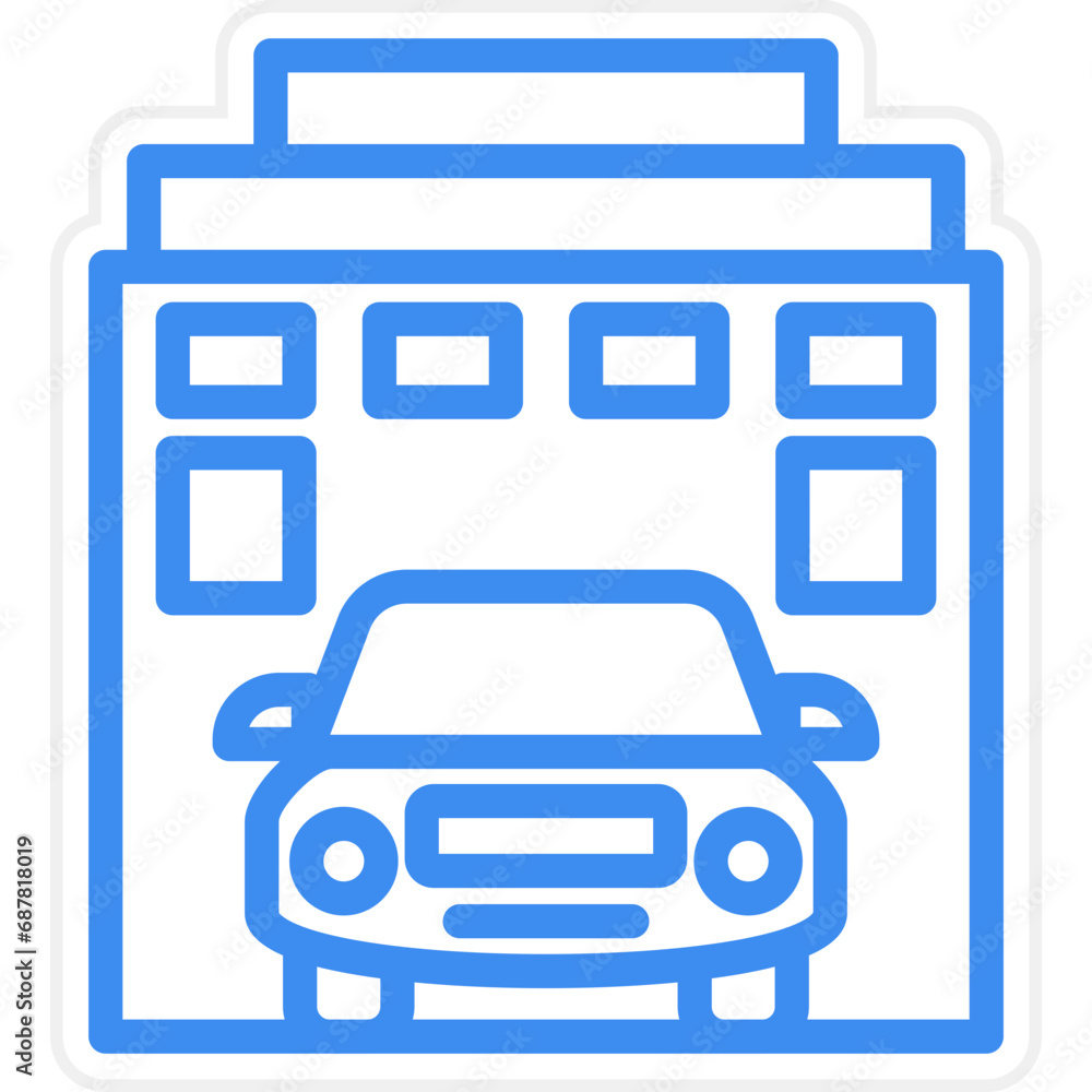 Vector Design Corporate Car Wash Icon Style Vector Design Corporate Car Wash Icon Style
