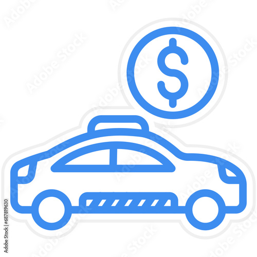 Vector Design Fare Icon Style
