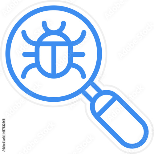 Vector Design Debug Icon Style