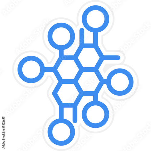 Vector Design Nanotech Icon Style