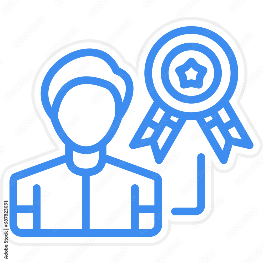 Vector Design Achievements Icon Style Vector Design Achievements Icon Style