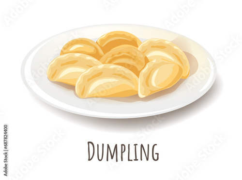 Boiled dumpling, nutritious and tasty nourishment