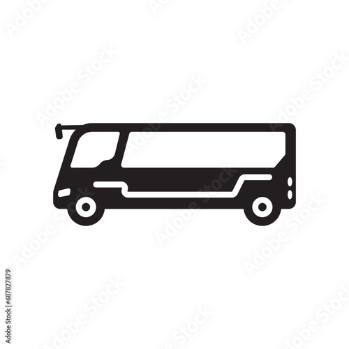 bus model modern icon